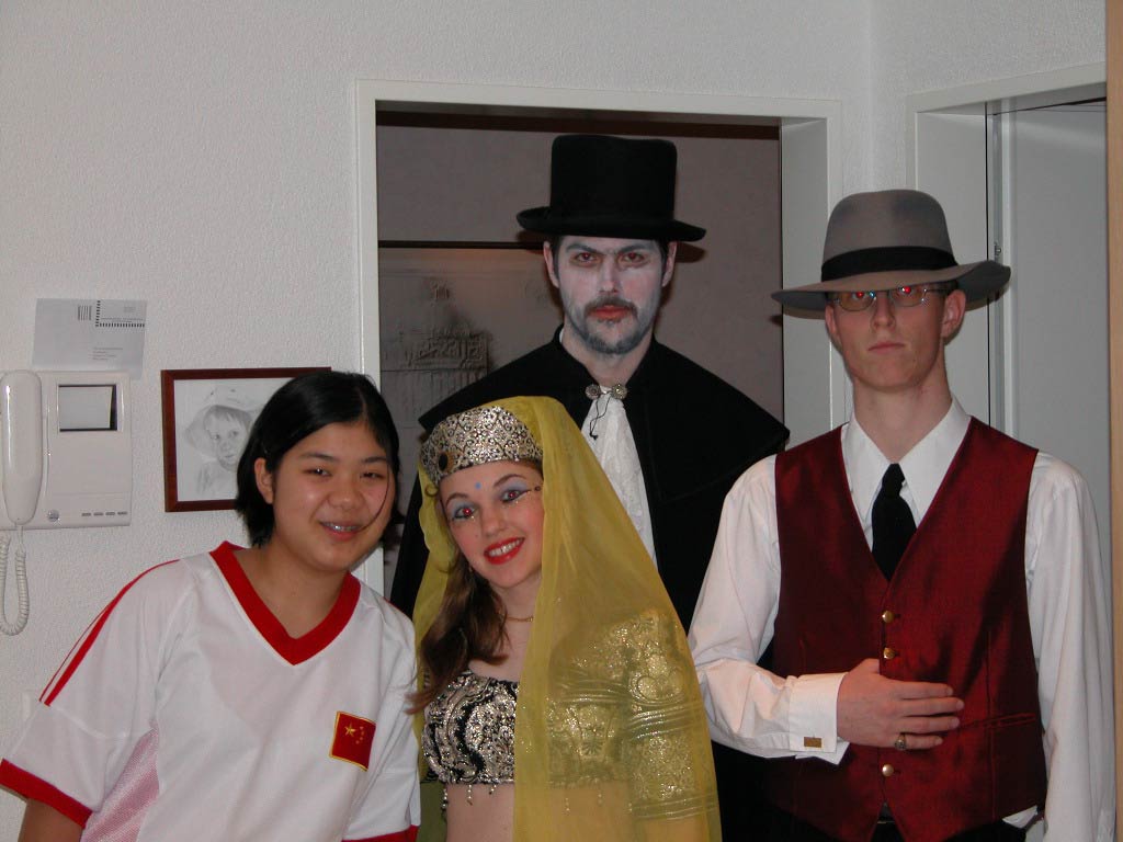 Lily, Valeria, Christian, Schenk