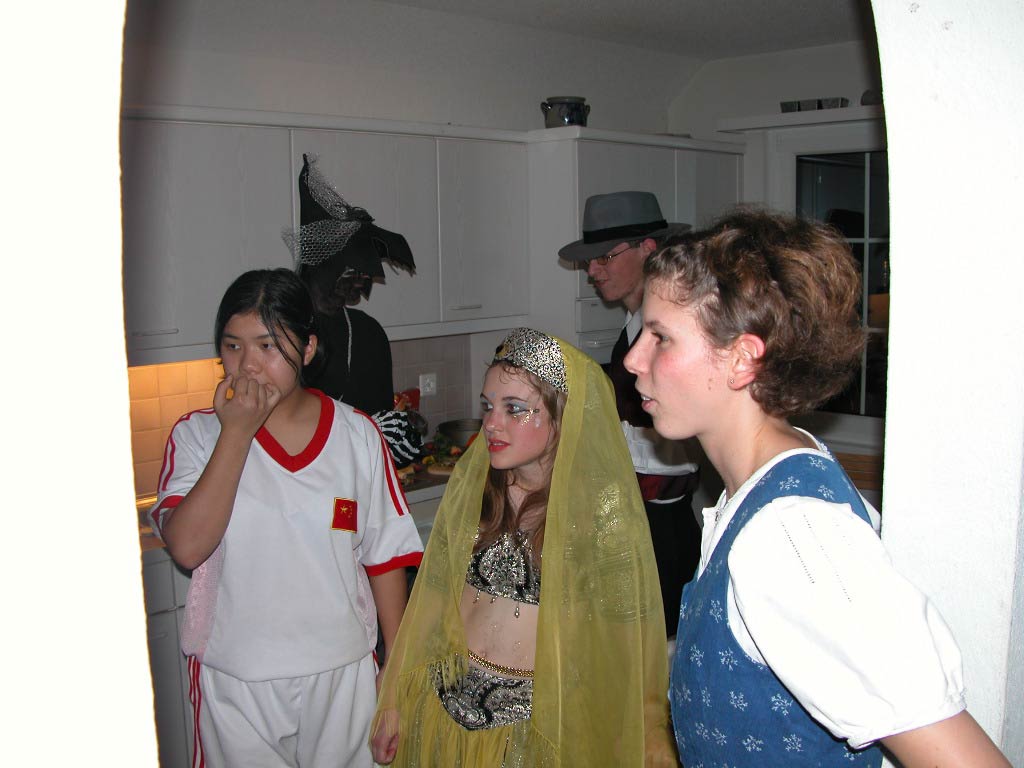 Gruppenfun in der Küche