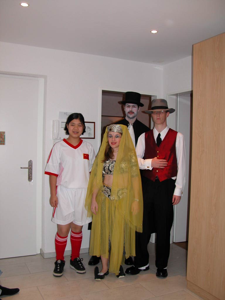 Lily, Valeria, Christian, Schenk