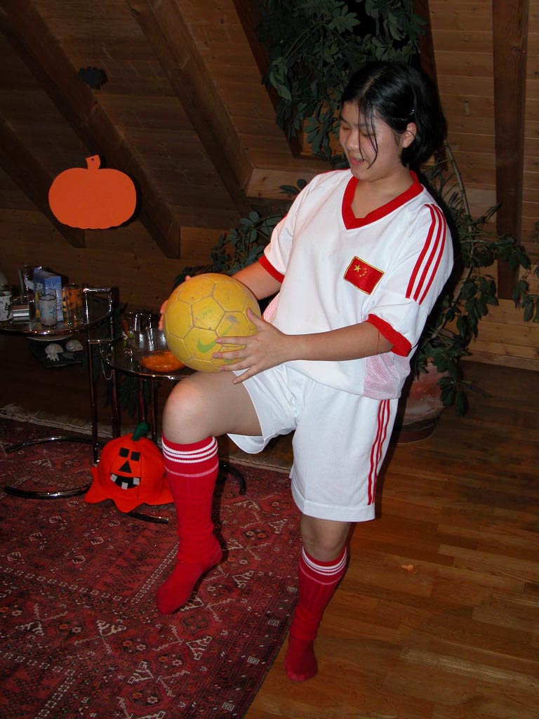 Chinese soccer player