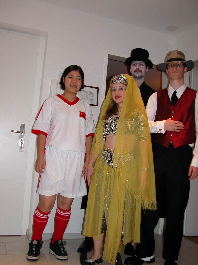 Lily, Valeria, Christian, Schenk